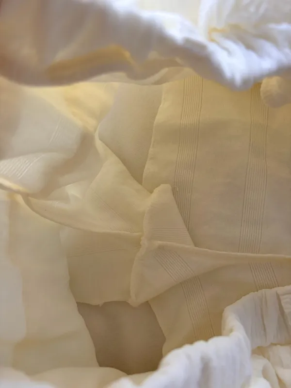 SHEIN cream ruffle shorts - Image 6