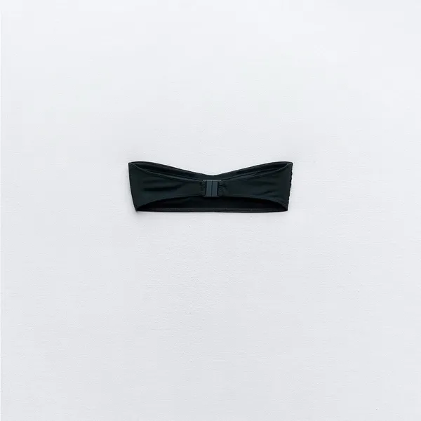 Zara new Chic‎ Black Strapless Bikini - Image 4