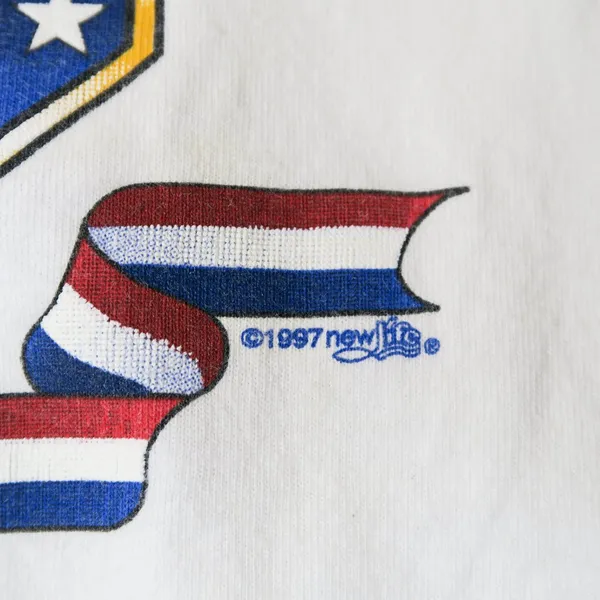 Vintage 90s Proud to be American Eagle T-Shirt - Image 6