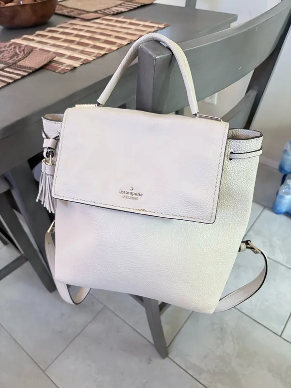 Kate Spade Backpack Purse Leather - Image 2