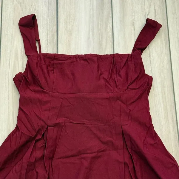 Princess Polly Xanthus Mini Dress Red Size 12 NWT IN PACKAGE - Image 6