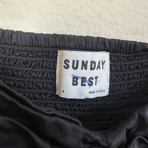 Aritzia Sunday Best Silky Cupro Crop Sweetheart Top - Image 4