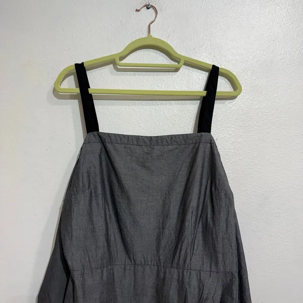 Lovers + Friends Charcoal Off Shoulder Long Sleeve Ruffle Mini Dress Sz L NWT - Image 3
