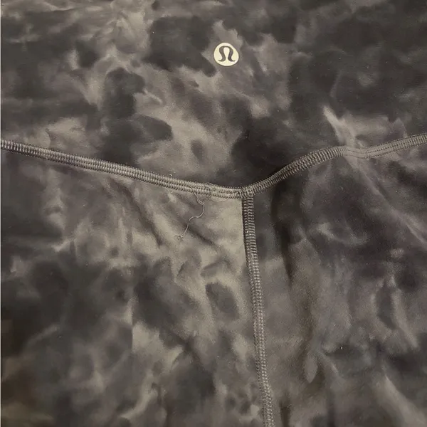 lululemon athletica Black Tie-Dye Leggings - Image 6