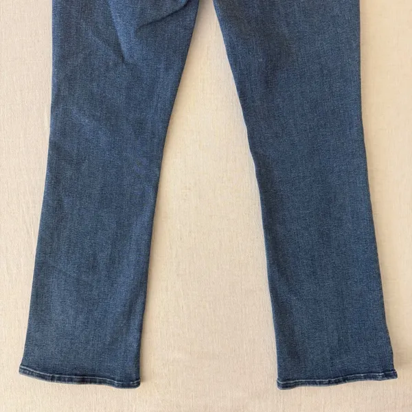 Mother The Triple Stack Insider Ankle Jeans Womens 29 Blue Chick Flick High Rise - Image 13