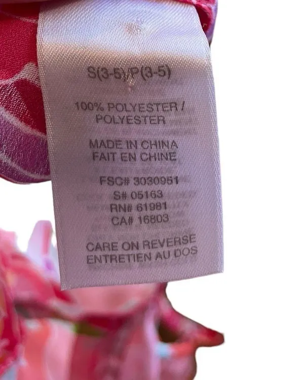 Avon Intimates Pink Eclectic Boho Hippie Barbie Ruffle Lingerie Mini Slip Dress - Image 7