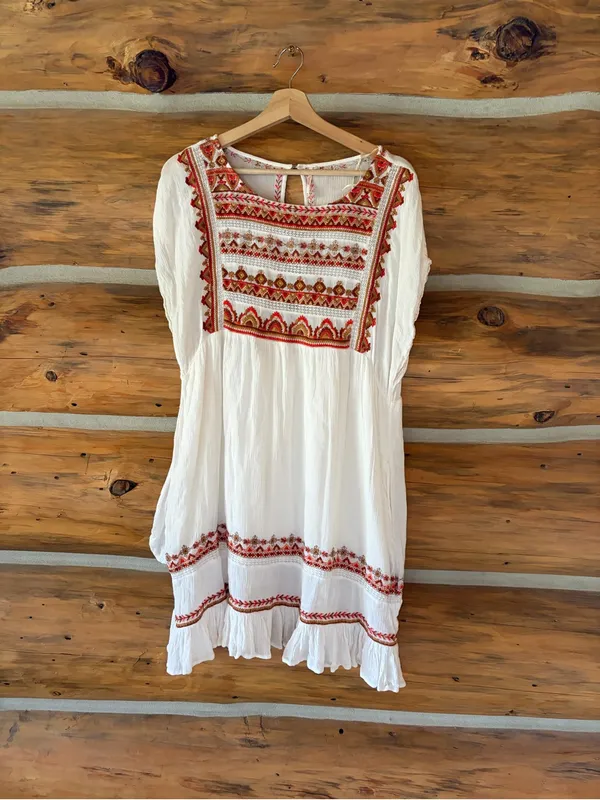 Free People Sunrise Wanderer Dress size Medium - Image 3