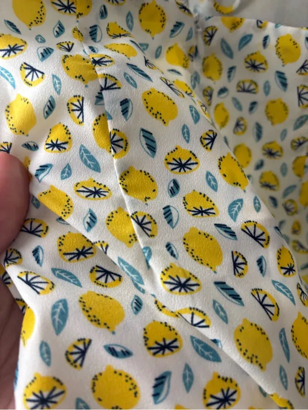 Princess Polly Lemon Print Tie Mini Dress - Image 5