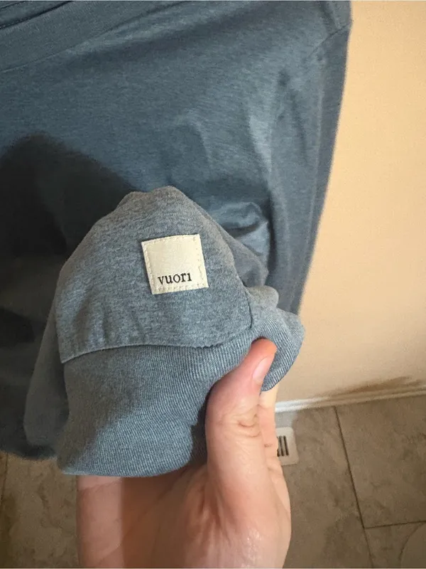 Vuori Daydream Crewneck Pullover in Blue - Image 6