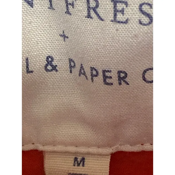 Printfresh + Pencil & Paper Co. Valentine Heart Red White Sleepwear Pajama Set M - Image 6