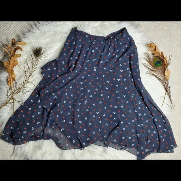 H&M Mistletoe Print Skirt‎ - Image 5