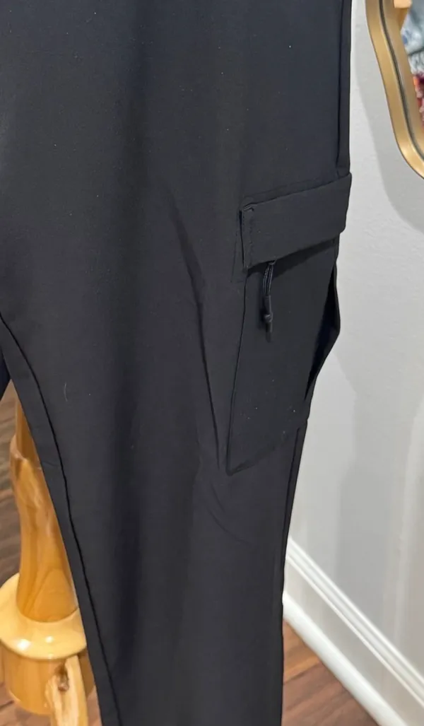 Mondetta Black Stretch Cargo Commuter Pant - Image 10