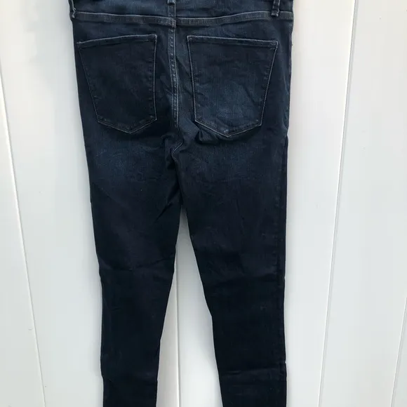 Abercrombie & fitch Simone high rise super skinny women’s size 27 4R dark‎ wash - Image 5