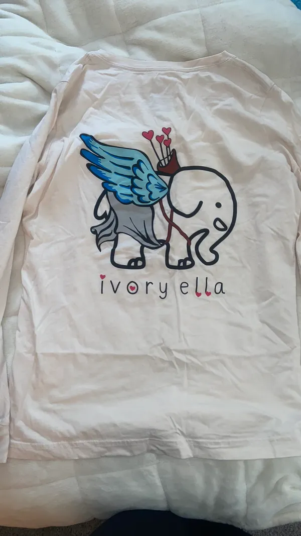 Ivory Ella Long-sleeve Shirt - Image 2