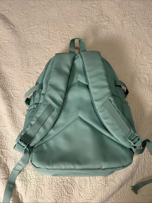 Pragari Mint Green Backpack with Emoji Charm - Image 3