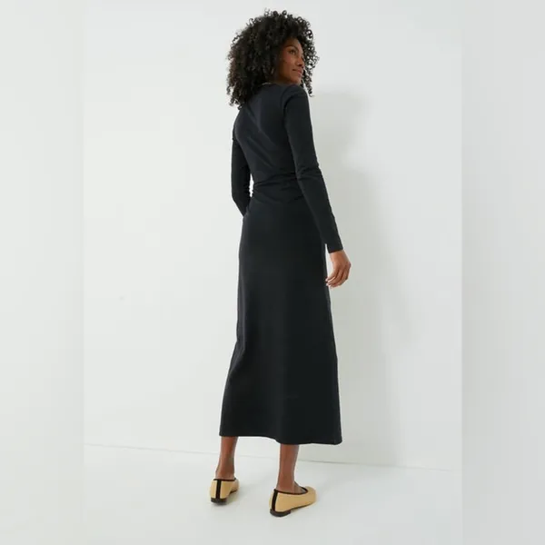Xirena Wiley Long‎ Sleeve Black Dress, Size XL - Image 6