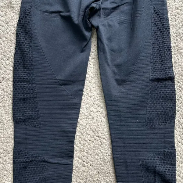 Zyia Active Perforated Performance Legging Women's Size Medium Gray Breathable - Image 5