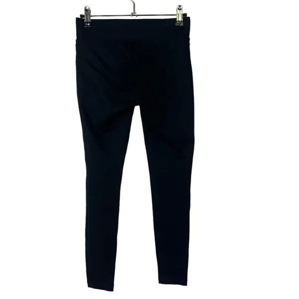 Ann Taylor LOFT Petites Black Crepe Skinny Leggings‎ XXS - Image 3