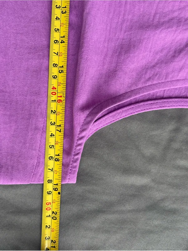 Roy & Lamp Purple Top - Bright Lilac Tee - Image 9