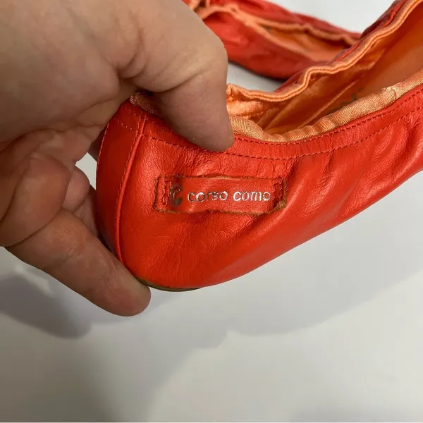 Corso Como Ballasox ballet flats bright orange size‎ 7 - Image 4