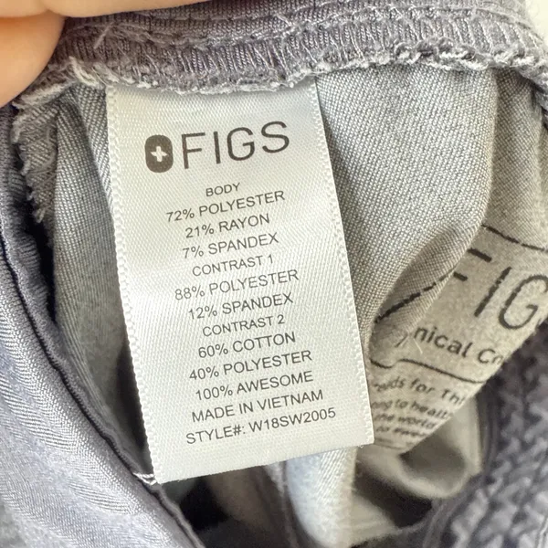 FIGS‎ Zamora Jogger Scrub Pants PO1747 XXS Medical Hospital Uniform - Image 7