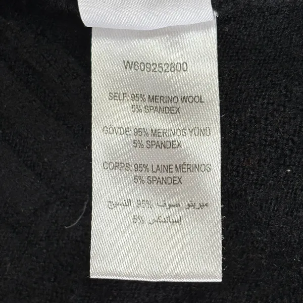 Opening‎ Ceremony Merino Wool Black Knit Sweater Size Small EUC - Image 4