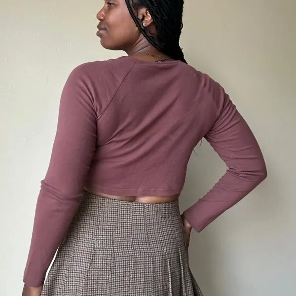 Urban Outfitters Y2K Style Peace Crop Top Size Large - Image 3