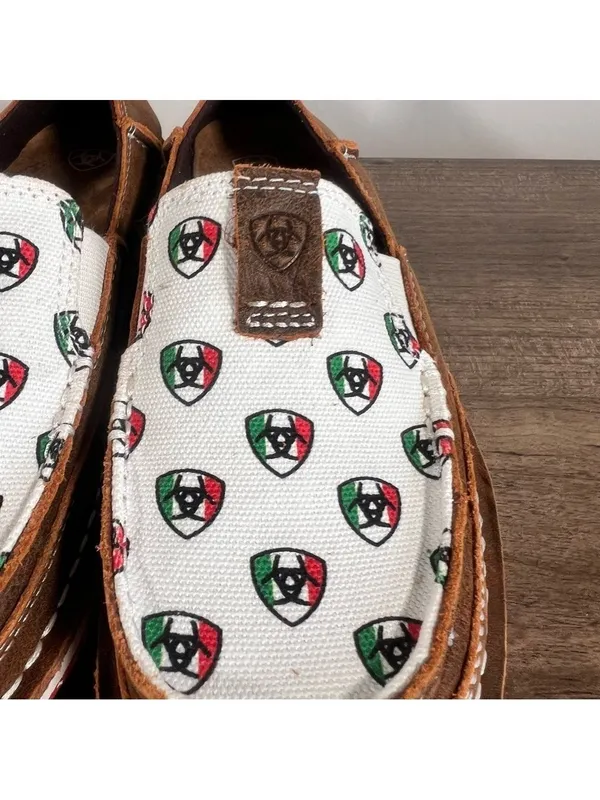 ARIAT NEW Women's Cruisers Ariat Mexico Print Shoe Size 9.5 #B1835 - Image 3