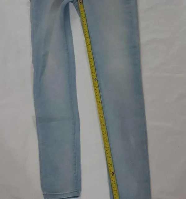 Aeropostale High Waisted Jegging Jean Size 0 Light Wash - Image 7