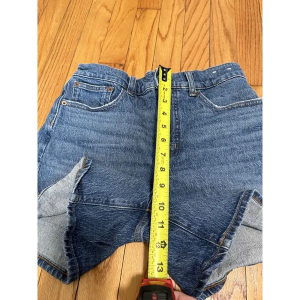 Madewell The Perfect Vintage Mid-Length Jean Short in Irmo Wash Comfort Stretch - Image 7