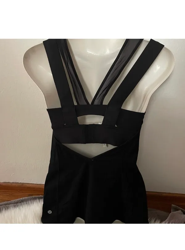Lululemon Super Sport Tank Black  - Image 5