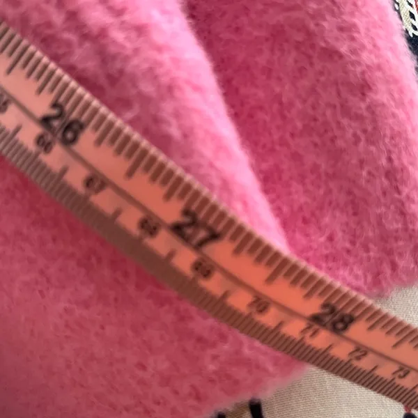 American Eagle Oversized Barbie Pink Super Soft Cardigan Sz S Fits L - Image 9
