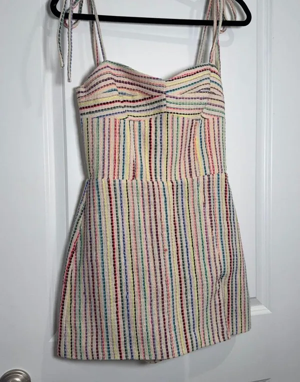 Amanda Uprichard Sample Sale Striped Sundress • Size Small - Image 13