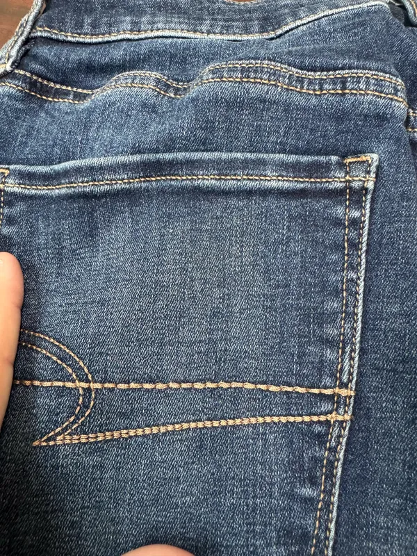 American Eagle Next Level Stretch Super High-Rise Flare Jeans Size 10 - Image 3