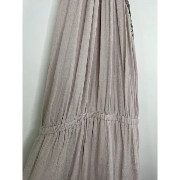 Miss Me Cream‎ Grey Undertone Sleeveless Mini Dress Women's Size Small S - Image 4