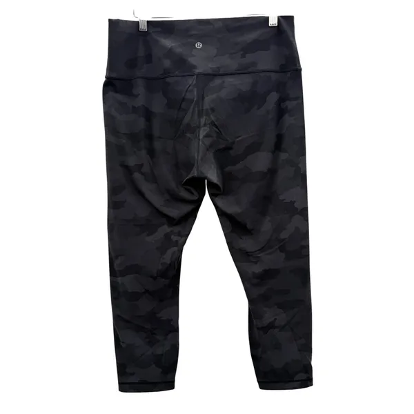 Lululemon Wunder Under Crop 23‎ Sz 12 Camo Full-On Luxtreme High Rise Leggings - Image 2