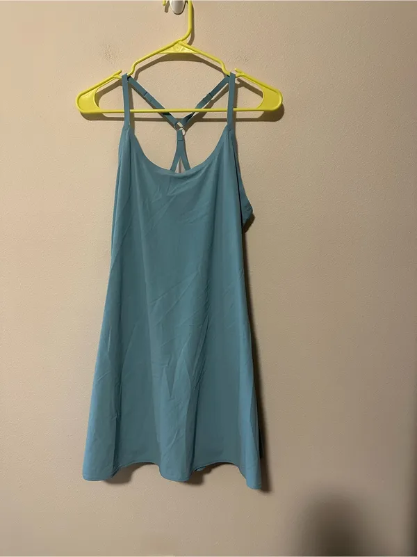 Outdoor voices the exercise dress blue size medium - Image 5