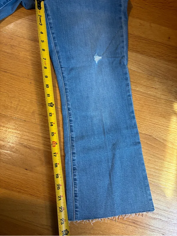 Gap Kick Fit High Rise Denim Slim Stretch Jeans Blue Women's Size 28/6 Short NWT - Image 11