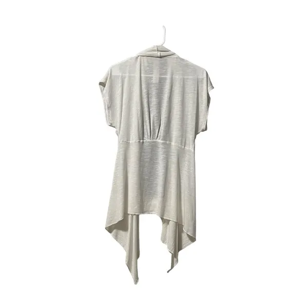 Fresh Brewed Size XL Lightweight Stretchy Summer Top Casual‎ Beach Travel White - Image 2