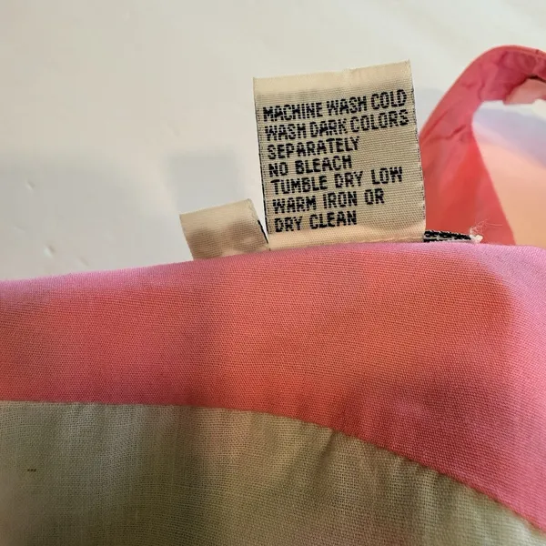 Lilly Pulitzer Pink Green Floral Sleeveless Cotton Dress Size 8 Vintage - Image 10