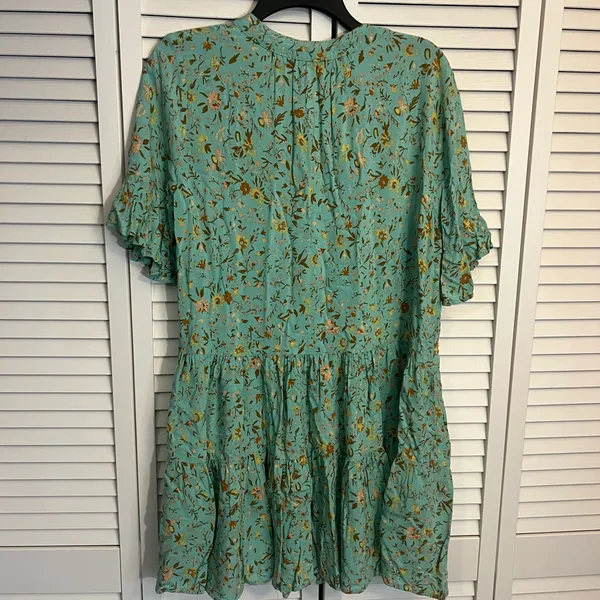 petal & pup | size large floral ruffle dress - Image 4