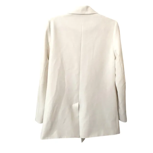 WAVERLY GREY Oversized Blazer White‎ Small White - Image 4