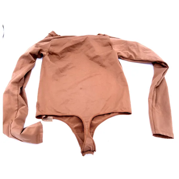 Skims Fits Everybody Long Sleeve Scoop Neck Thong Bodysuit Size L/XL - Image 5