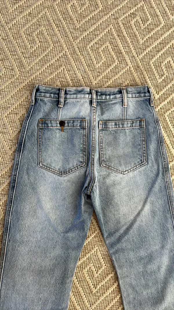 J. Galt Brandy Melville Straight-Leg Jeans - Image 3