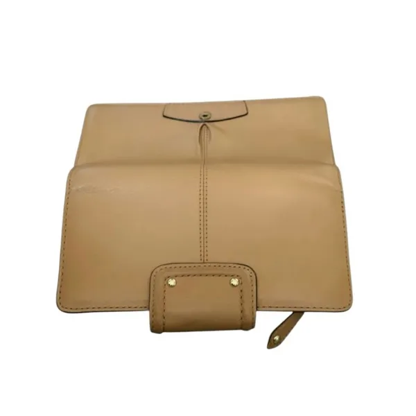 Coach Ashley Slim Envelope Wallet Camel Tan Leather Organizer Wallet - Image 14
