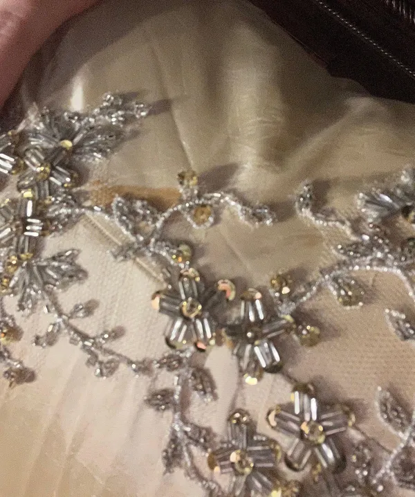 Gold semi formal Dress - Image 3