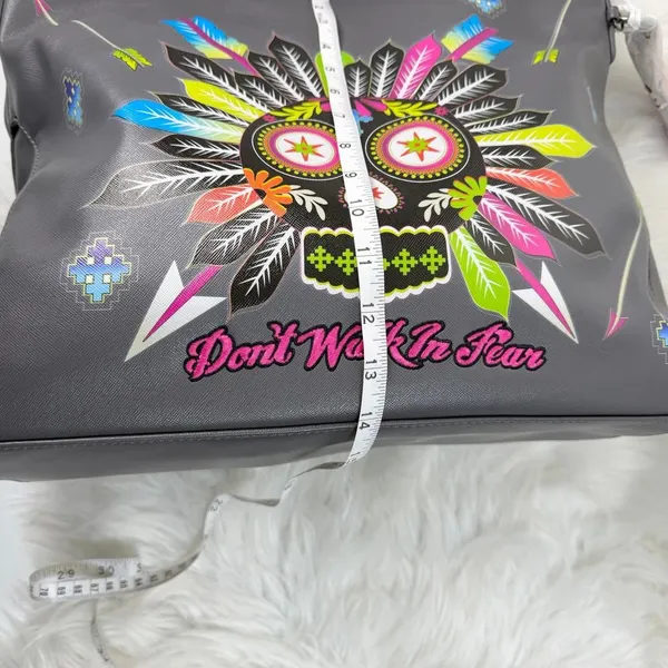 New Gypsy Soule Western Boho Skull Handbag - Image 9