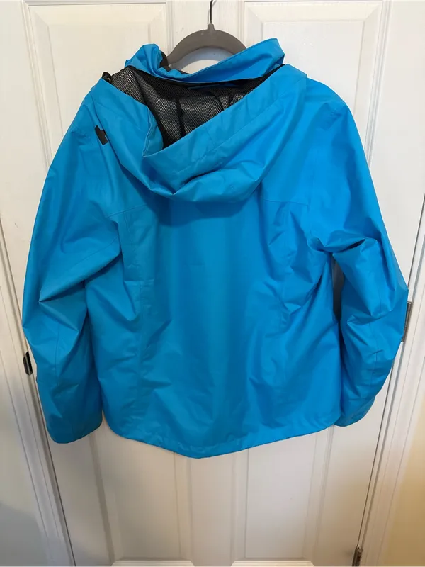 XL Helly Hansen Cyan Crew Hooded Jacket - Image 3