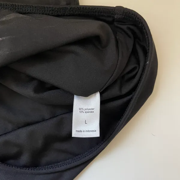 Maurices Edgely NWT Solid Black Double V Sleeveless Thong Bodysuit - Image 13