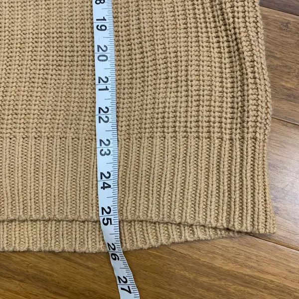 American‎ Eagle Oversized Knit Turtleneck Sweater Womens Size XL Rolled Cuffs - Image 8